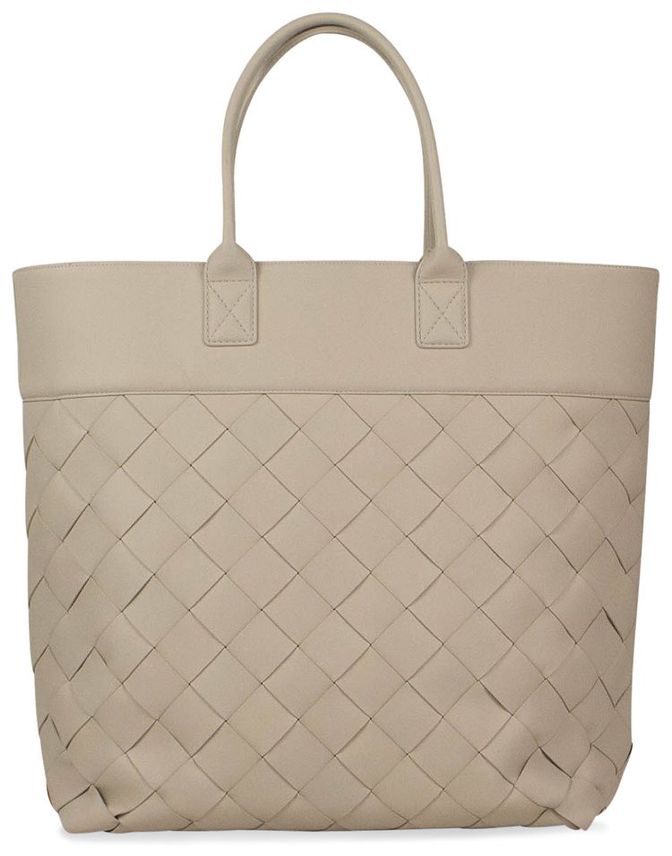 Bottega Veneta Maxi Cabat Tote Bag Mist White