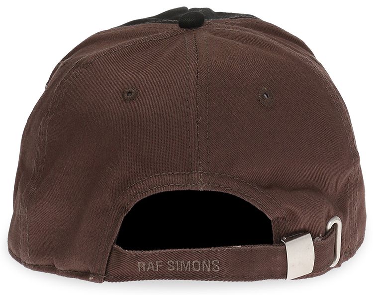 Raf Simons Baseball Cap BlackBrownRed
