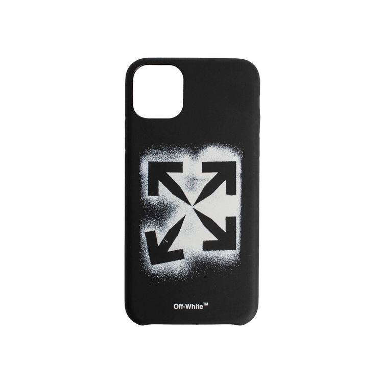 Off White Stencil iPhone 11 Pro Max Case BlackWhite