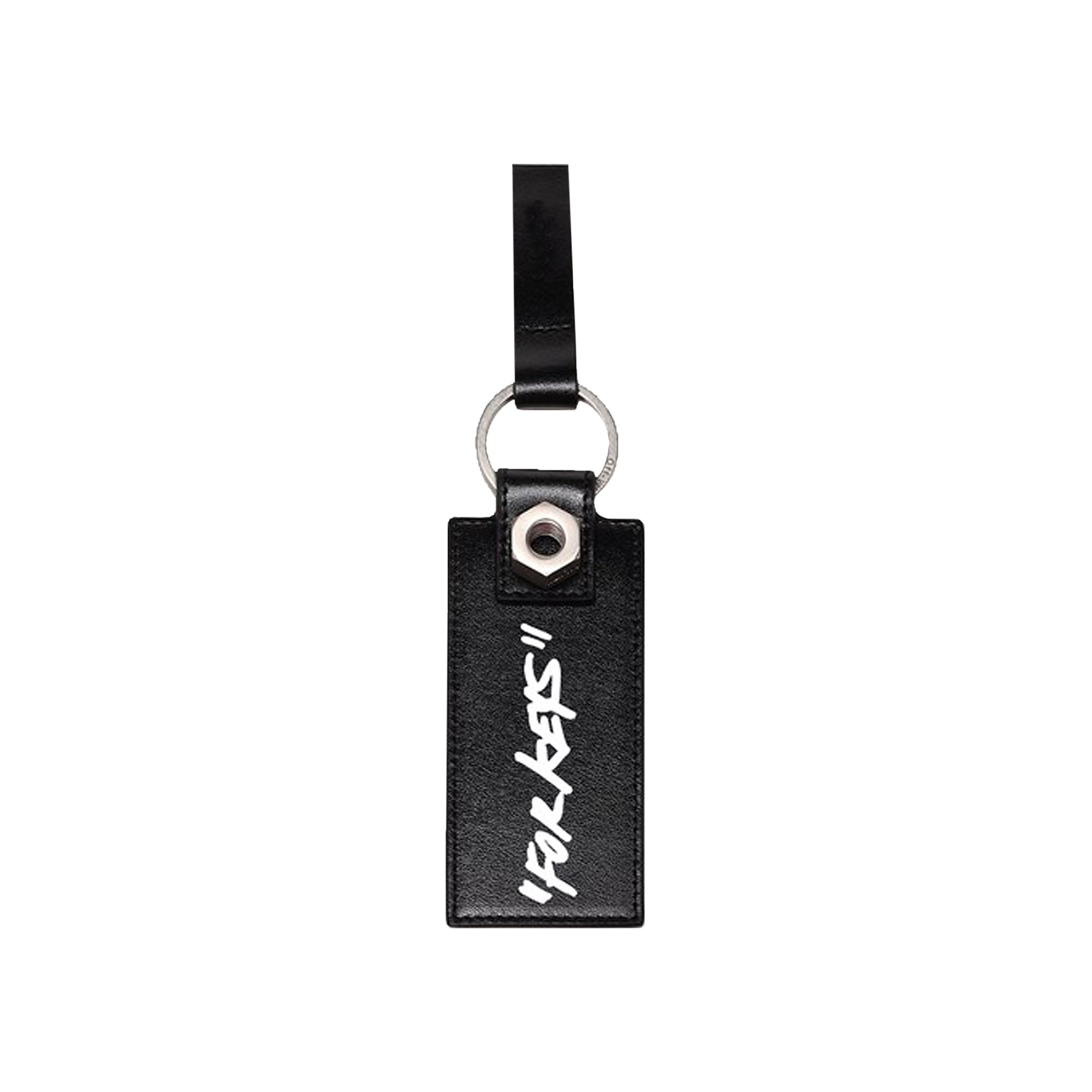 Buy Off-White Quote Key Holder 'Black/White