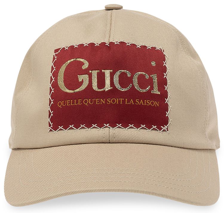 Gucci Label Baseball Hat Lead