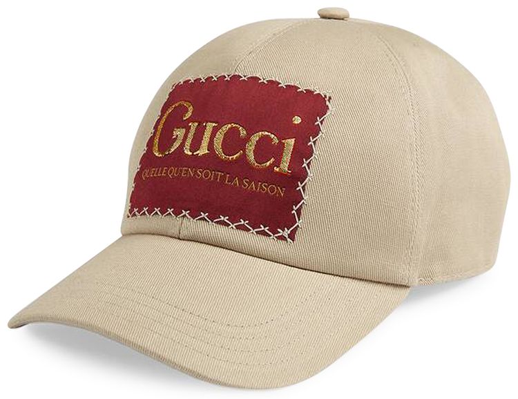 Gucci Label Baseball Hat Lead