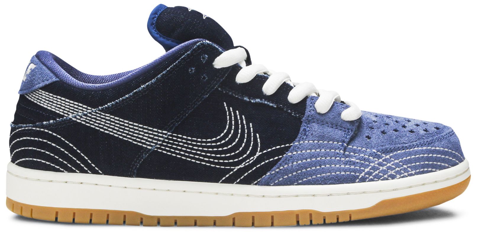 dunk low sashiko denim
