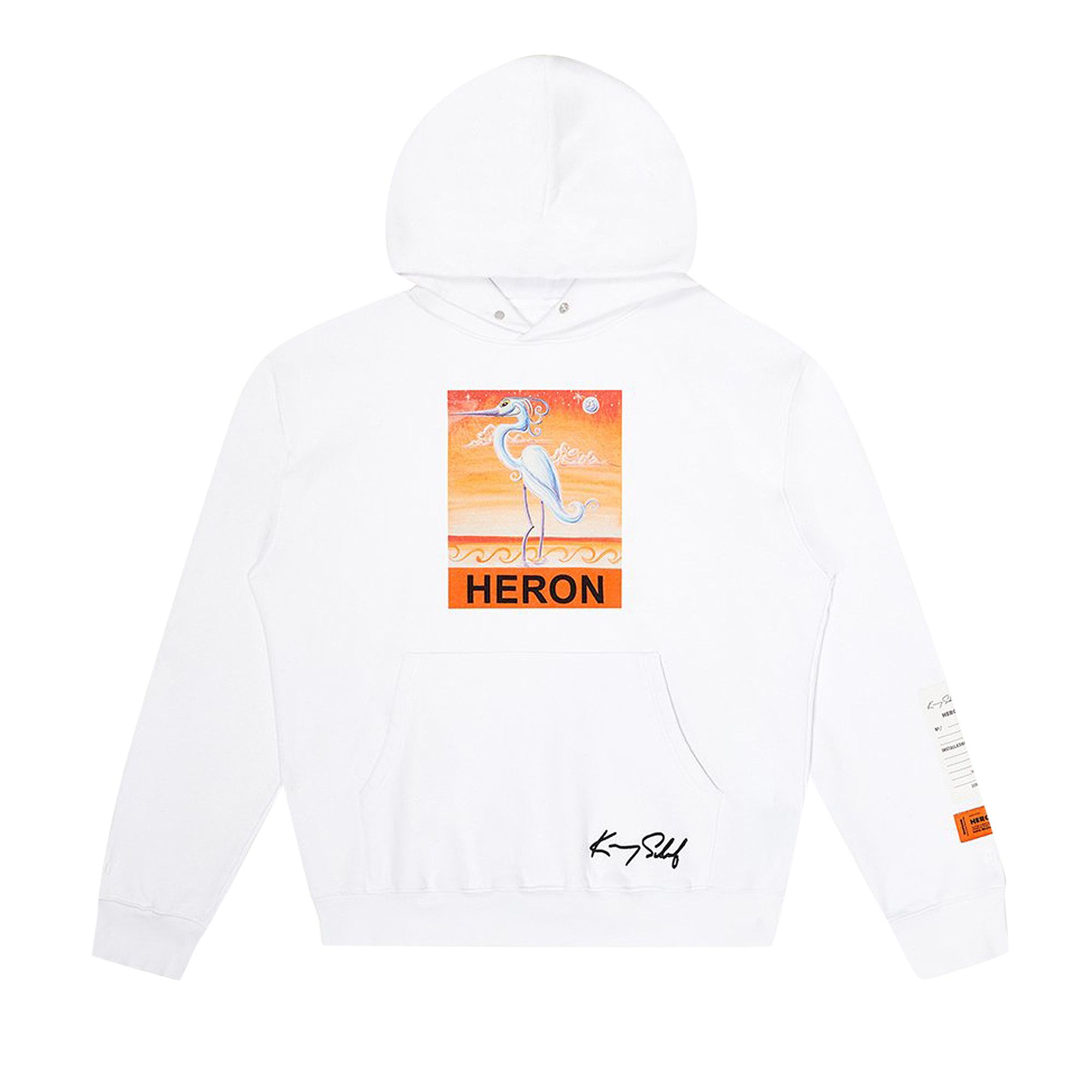 HERON PRESTON Heron Logoパーカー Heron Preston Heron Printed Logo Hoodie | Saks Fifth Avenue
