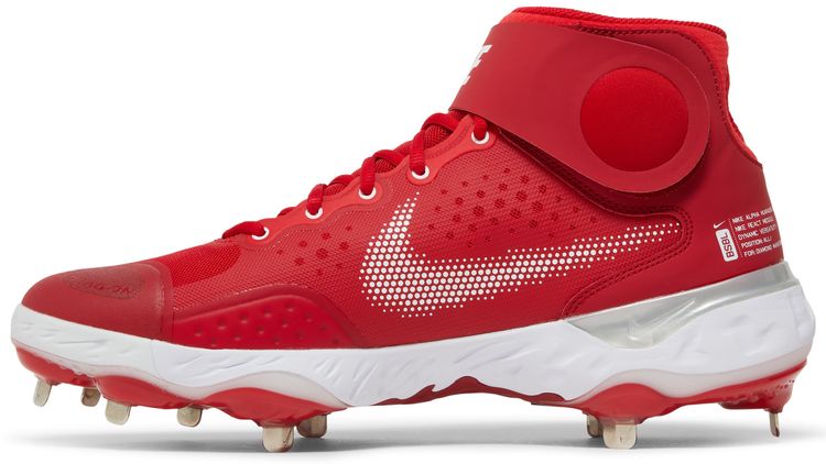 Nike Alpha Huarache Elite 3 Mid University Red