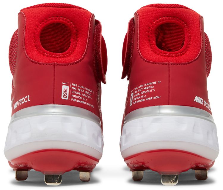 Nike Alpha Huarache Elite 3 Mid University Red