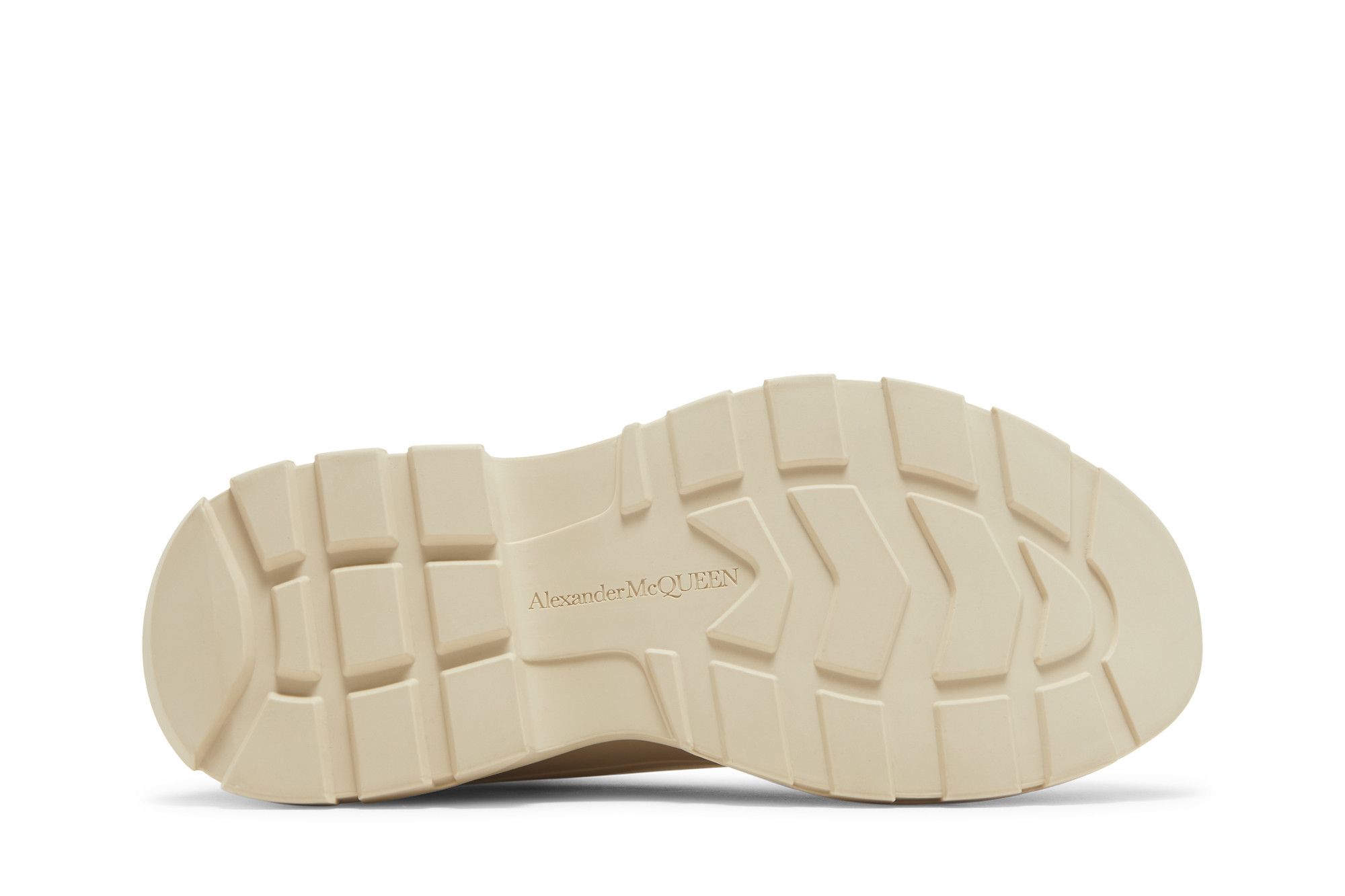 スニーカー Tread Sneakers - Alexander McQueen - Leather - Beige Women's Luxury Sneakers - Alexander McQueen Tread Slick high