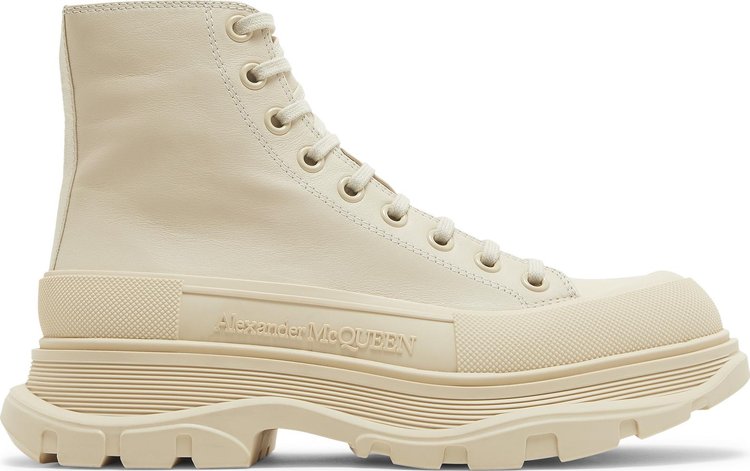 Alexander McQueen Tread Slick Boot 'Beige Leather'