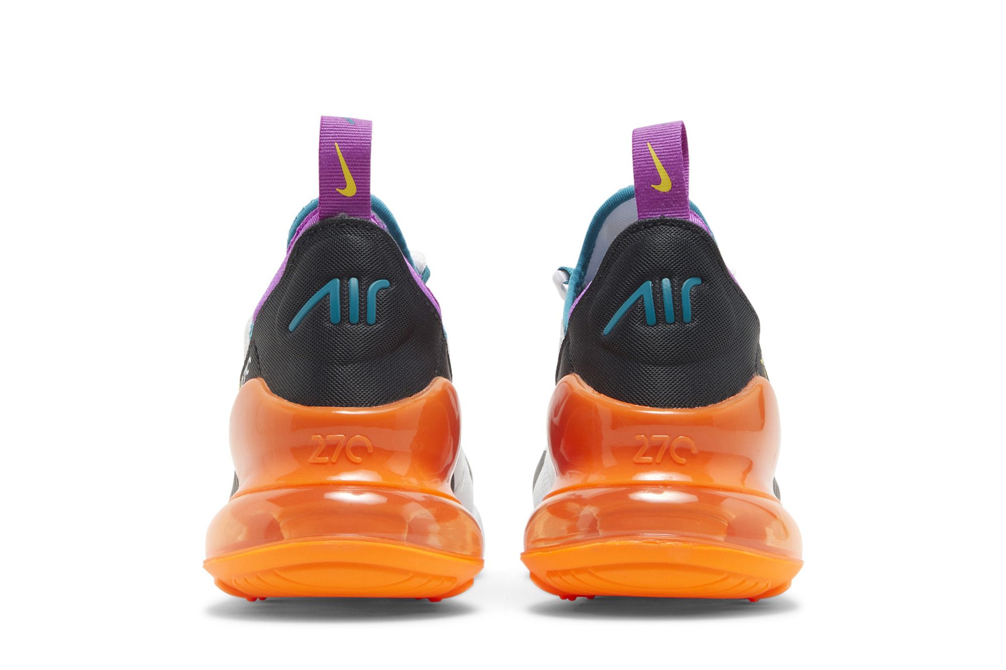 nike air max 270 orange and purple