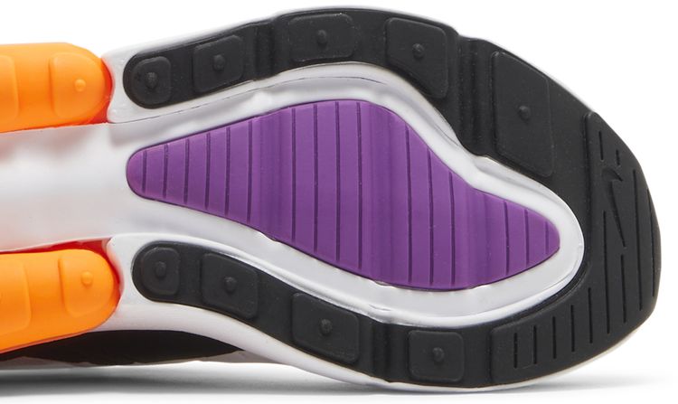 Nike Air Max 270 GS White Orange Purple
