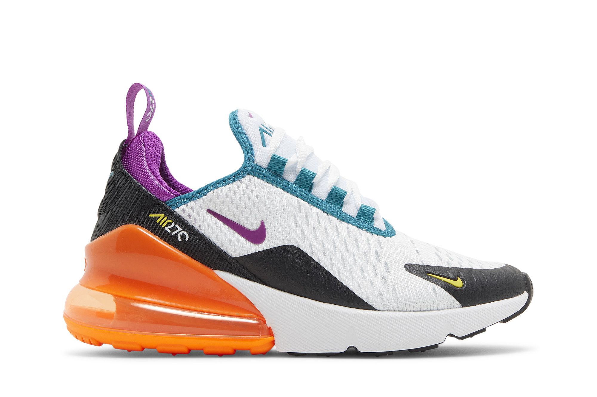 Air max 270 white orange blue sales