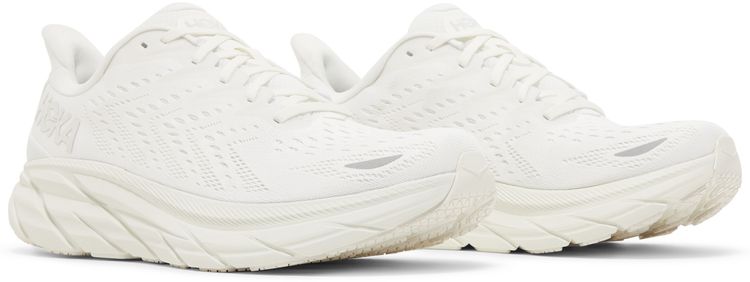 HOKA Clifton 8 Triple White