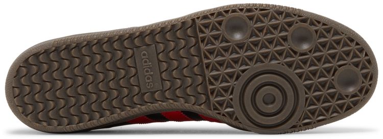 Manchester United x adidas Samba Team Black Real Red