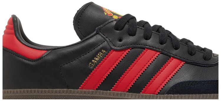 Manchester United x adidas Samba Team Black Real Red