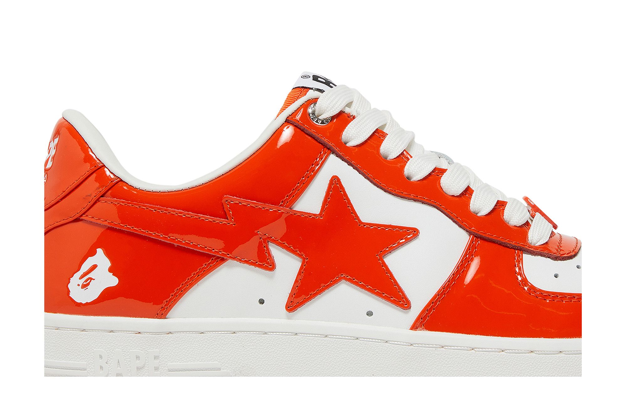BAPE Bapesta オレンジ 白 1170191002 新品 BAPE Bapesta オレンジ 白 1170191002 新品 - メルカリ