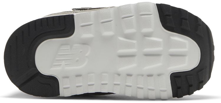 New Balance 574 New B Hook  Loop Toddler Wide Rain Cloud Silver Metallic