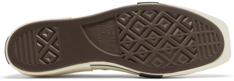 Rick Owens x Converse TURBODRK Chuck 70 Low Silver Lacquer