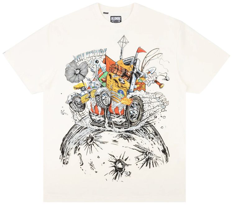 Billionaire Boys Club Moon Rover T Shirt Gardenia