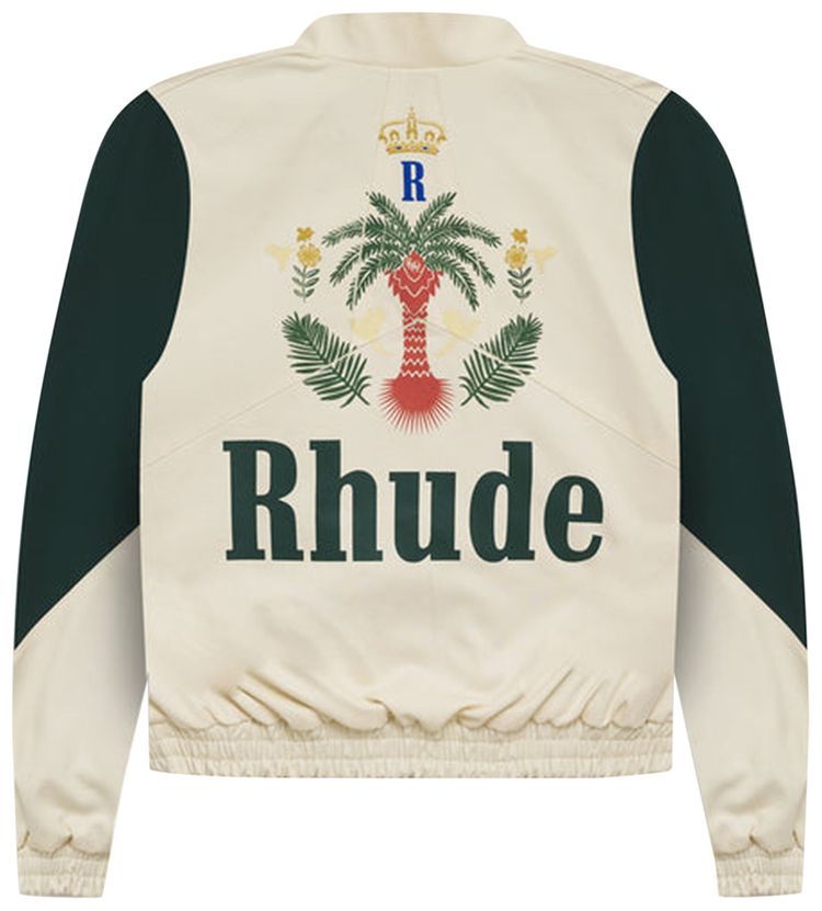 Rhude Flight Jacket IvorySage