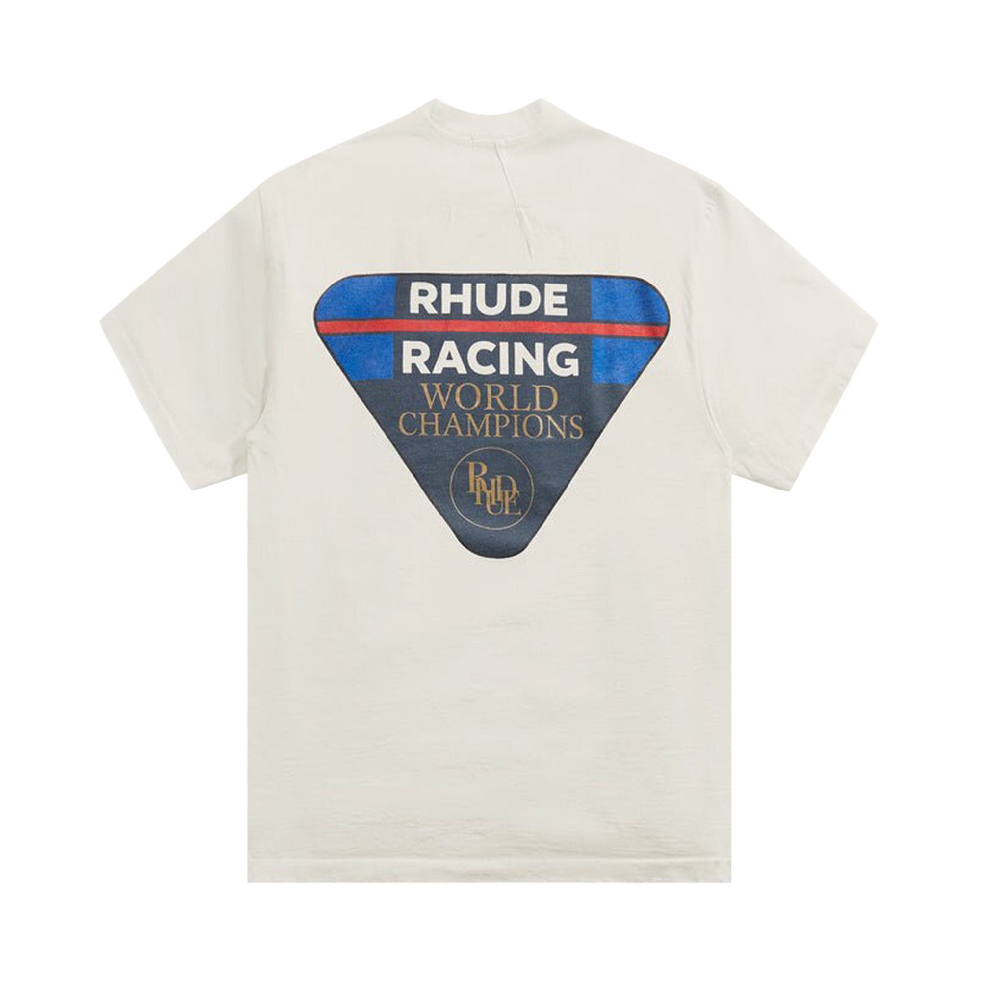 【関税込み】Rhude オフホワイト Racing Tシャツ Buy Rhude Race Patch Tee 'White' - PS23TT108376110611 | GOAT