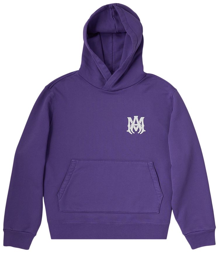 Amiri MA Logo Hoodie Purple