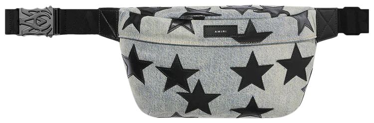 Amiri Bum Bag Stars White
