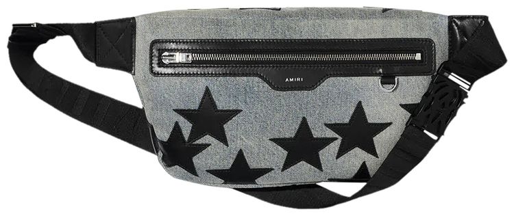 Amiri Bum Bag Stars White