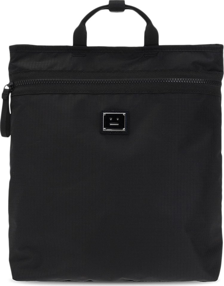 Acne Studios Sporty Face Backpack 'Black'