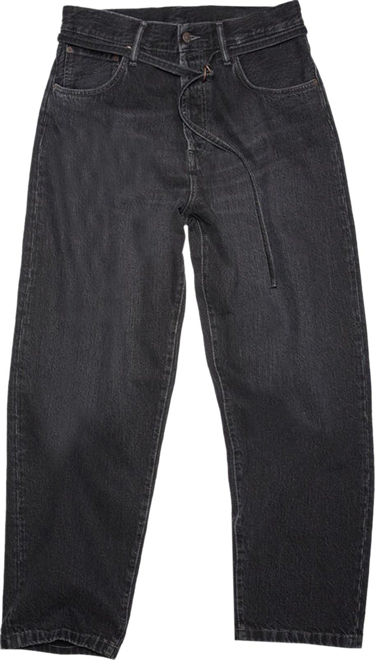 Acne Studios 1991 Toj Vintage Loose Fit Jeans 'Black'