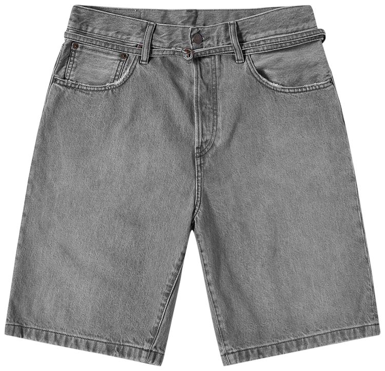 Acne Studios Roland Denim Short Grey