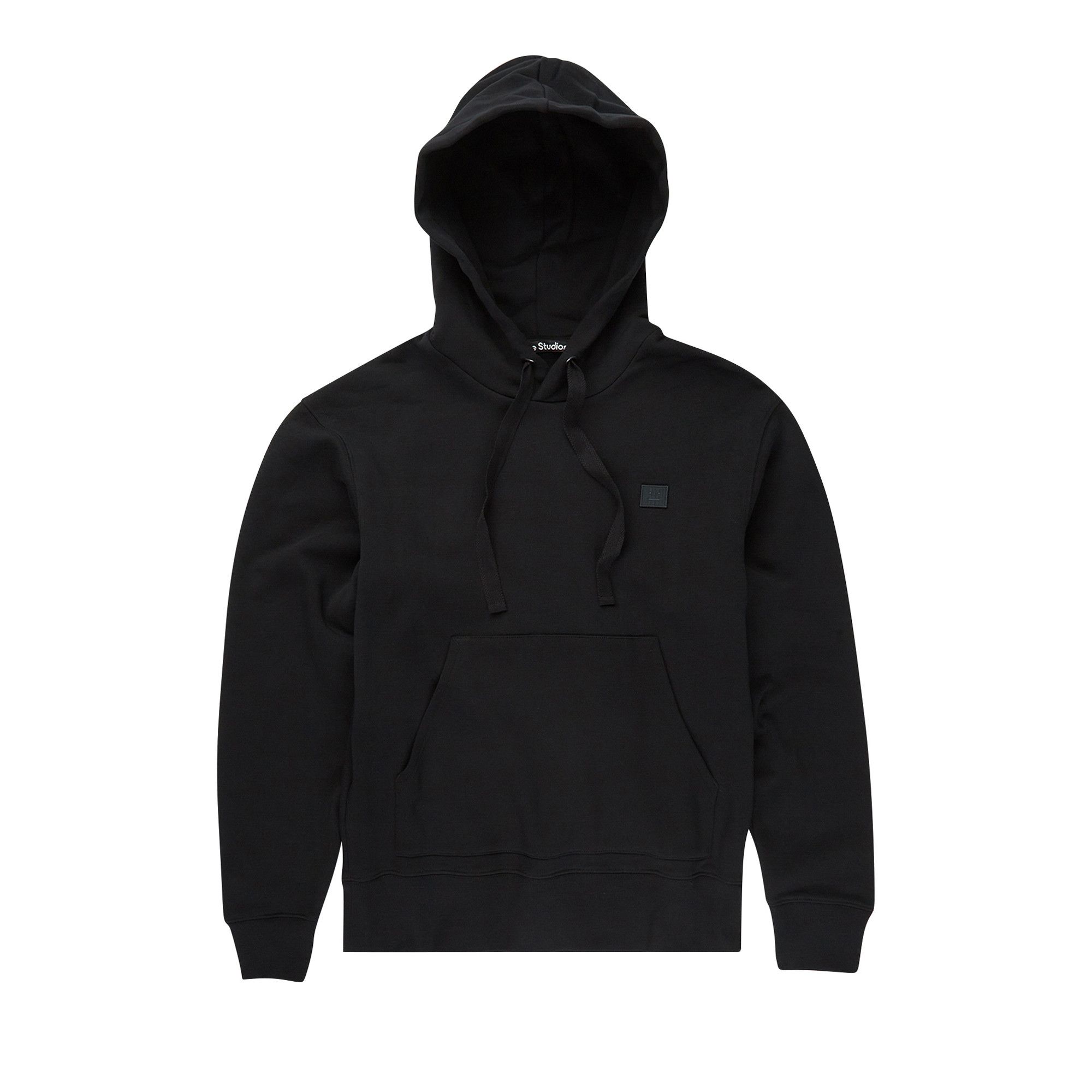 Buy Acne Studios Ferris Face Hooded Sweatshirt 'Black