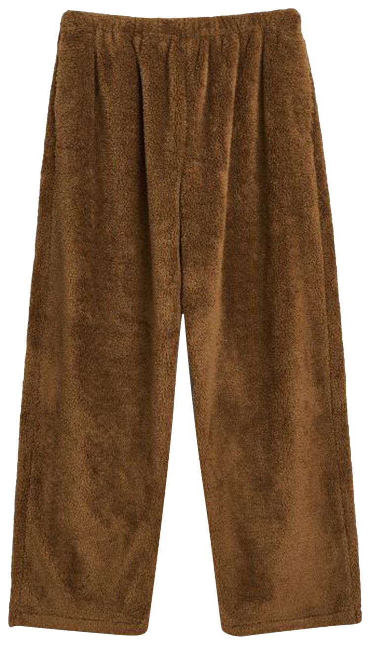 Acne Studios Teddy Fleece Pants Hazel Beige