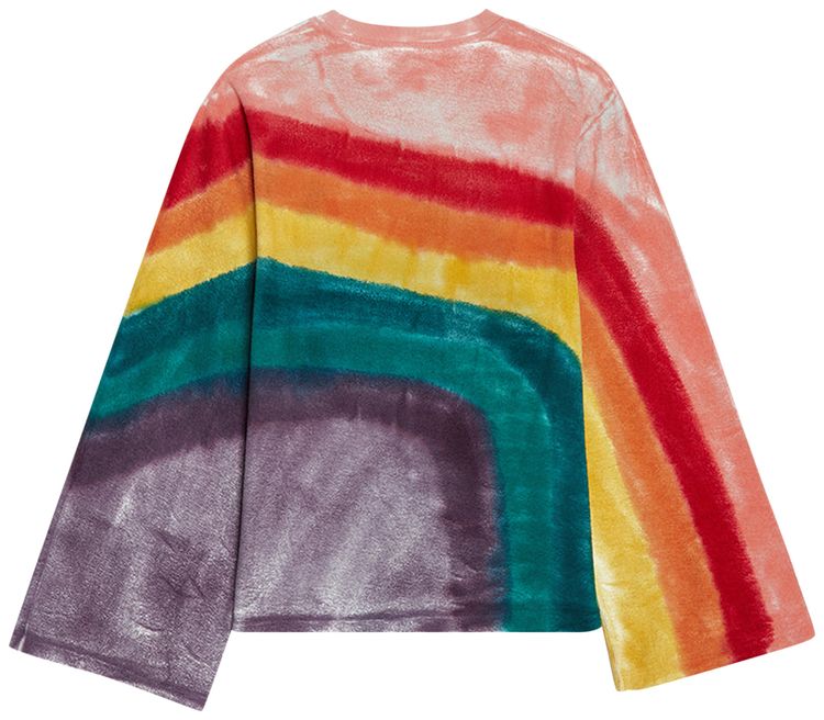 Acne Studios Face Long Sleeve Tee Pastel Pink