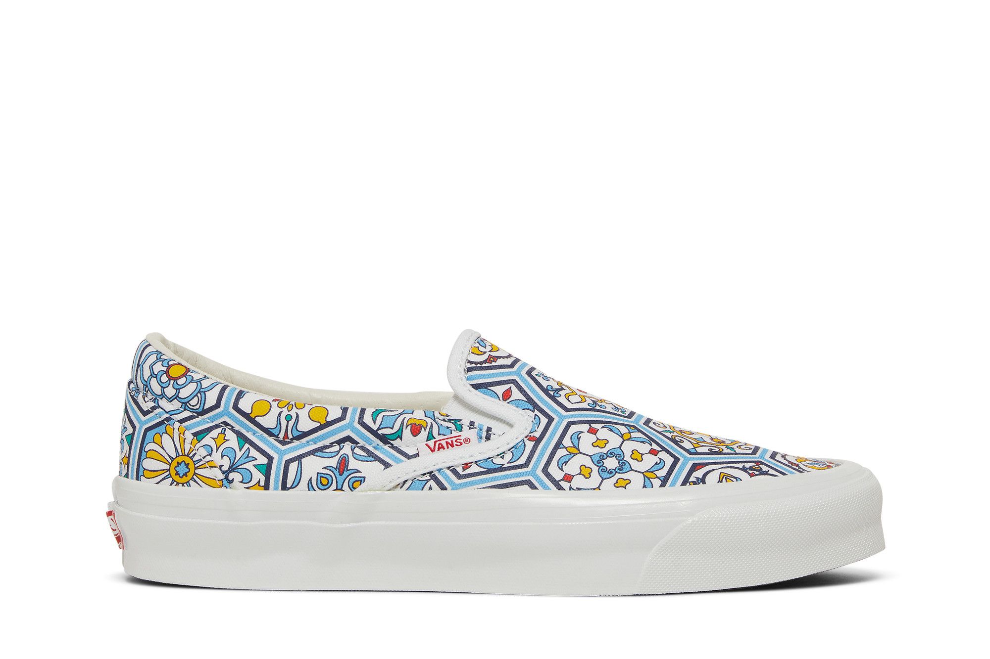 Buy KITH x Classic Slip On Blue Moroccan Pattern VN0A45JK2CM