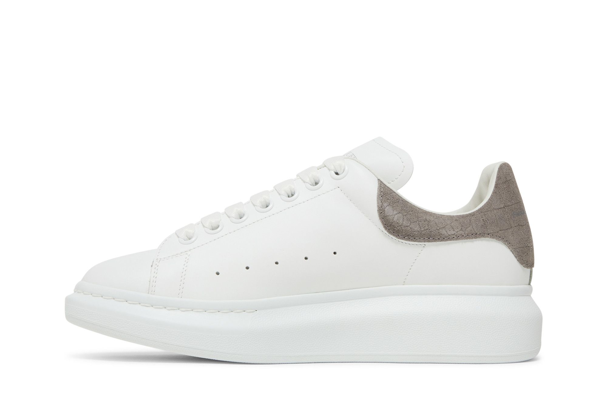 しろ Buy Alexander McQueen Oversized Sneaker 'Lead Crocodile