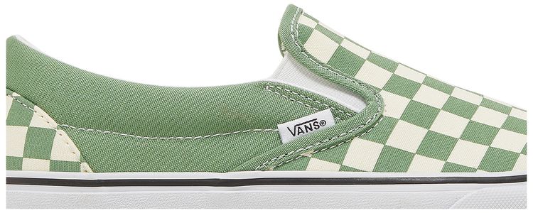 Vans Classic Slip On Checkerboard   Shale