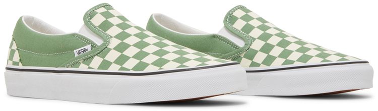 Vans Classic Slip On Checkerboard   Shale