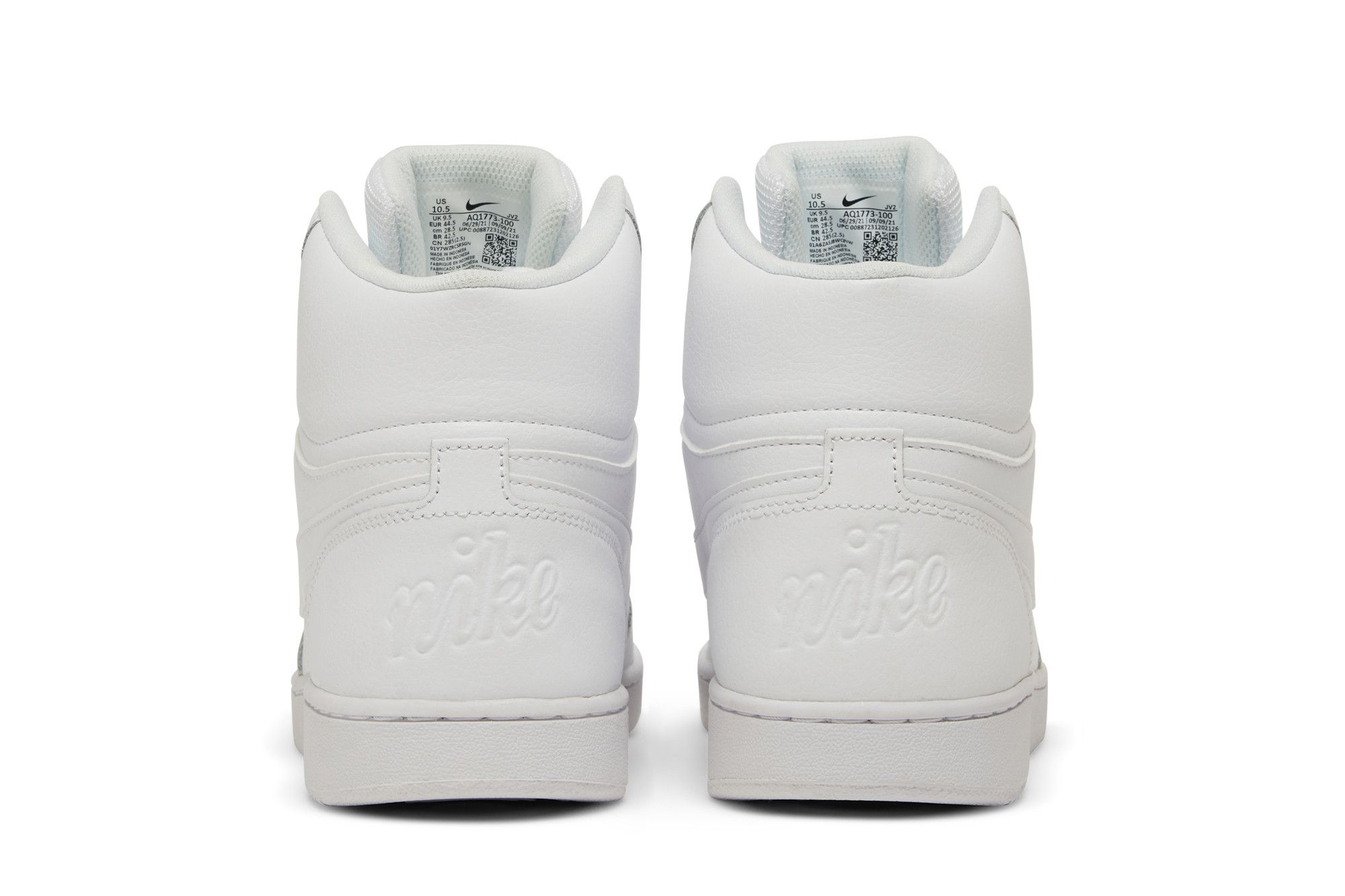Achetez des Ebernon Mid Triple White AQ1773 100 GOAT FR