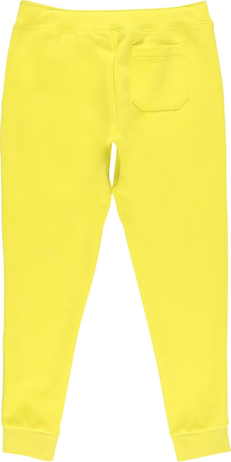 Polo Ralph Lauren Double Knit Tech Athletic Jogger Pant Laser Yellow