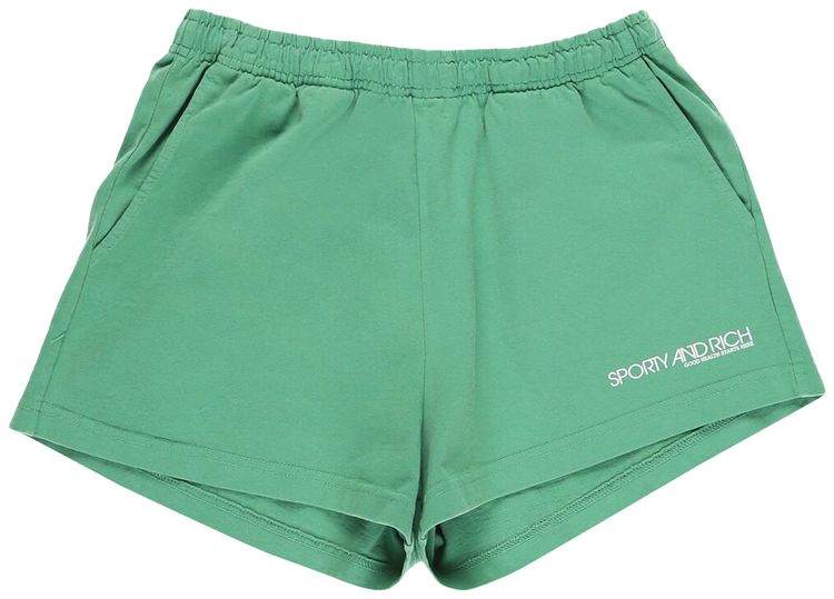 Sporty  Rich Disco Shorts KellyWhite
