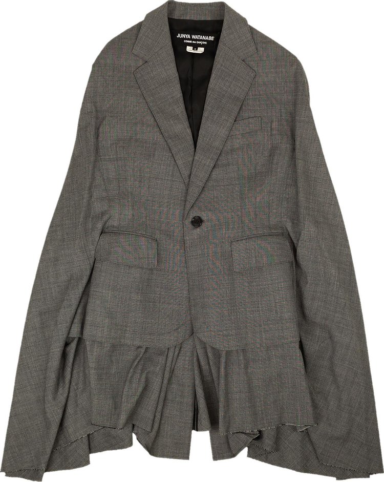 Junya Watanabe Wool Sloth Jacket 'Charcoal Grey'