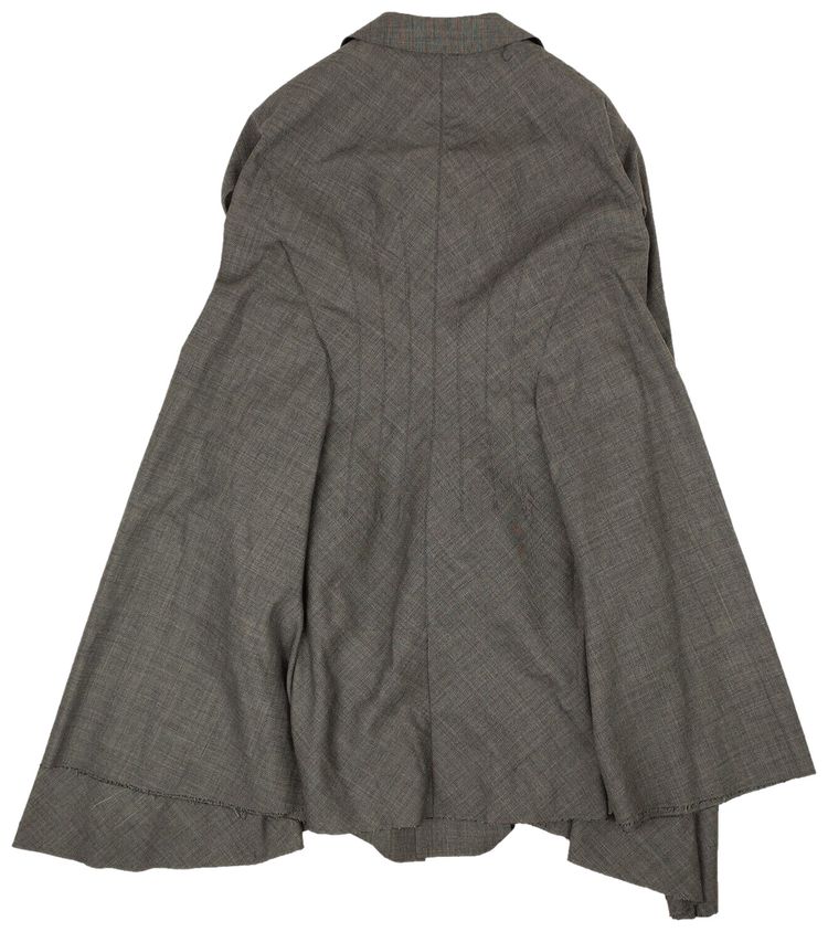 Junya Watanabe Wool Sloth Jacket Charcoal Grey