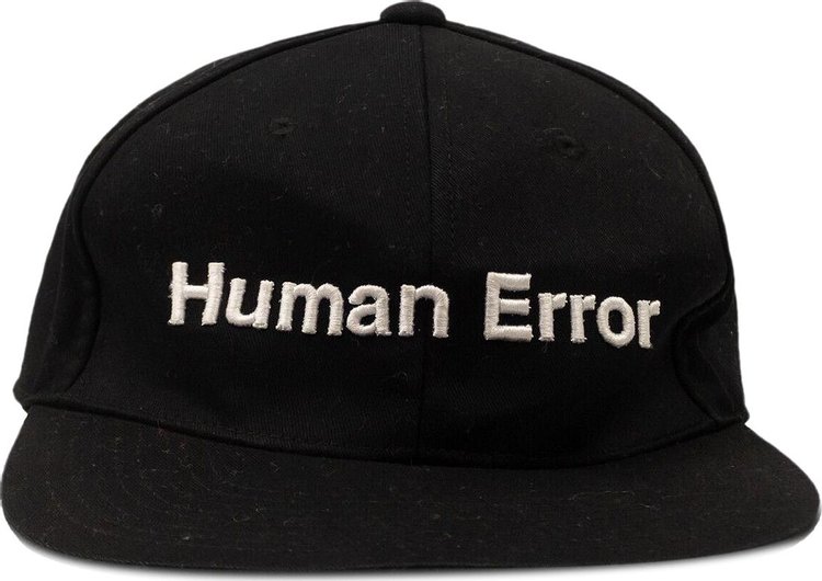 Undercover Human Error Embroidered Baseball Cap 'Black'
