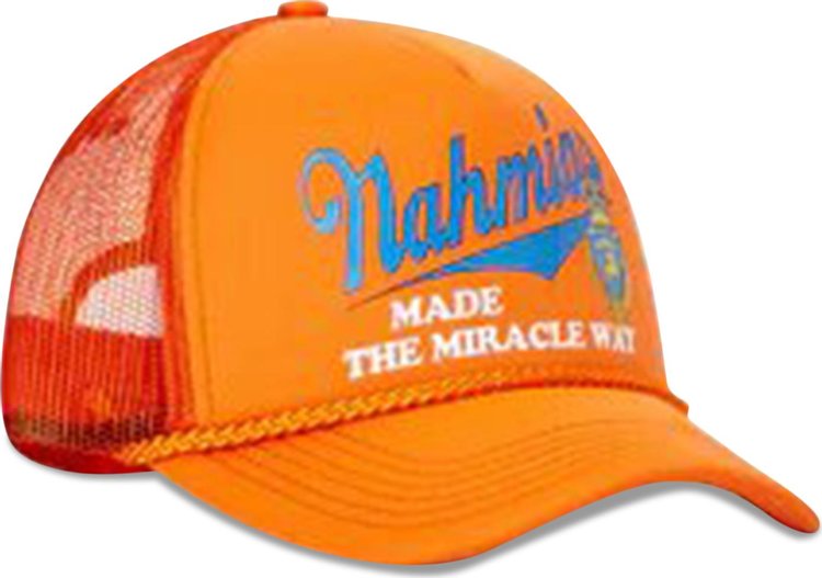 Nahmias Miller Way Trucker Hat 'Orange/Blue'