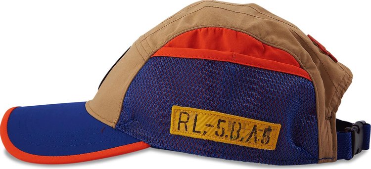 Polo Ralph Lauren Nylon 5 Panel Gear Voyager Cap Khaki