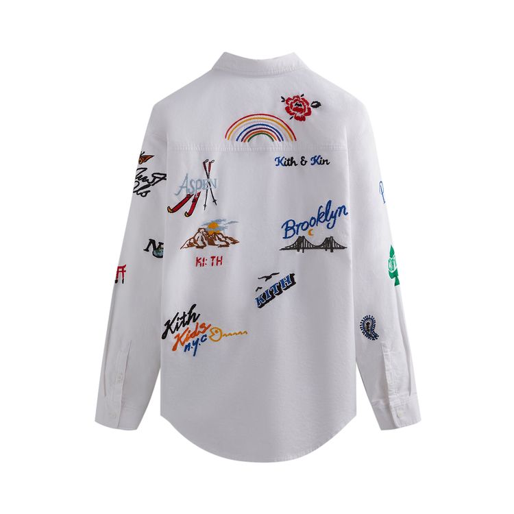 Kith For Otakara NYC Apollo Oxford Button Down Shirt White