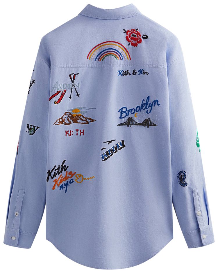 Kith For Otakara NYC Apollo Oxford Button Down Shirt Prestige
