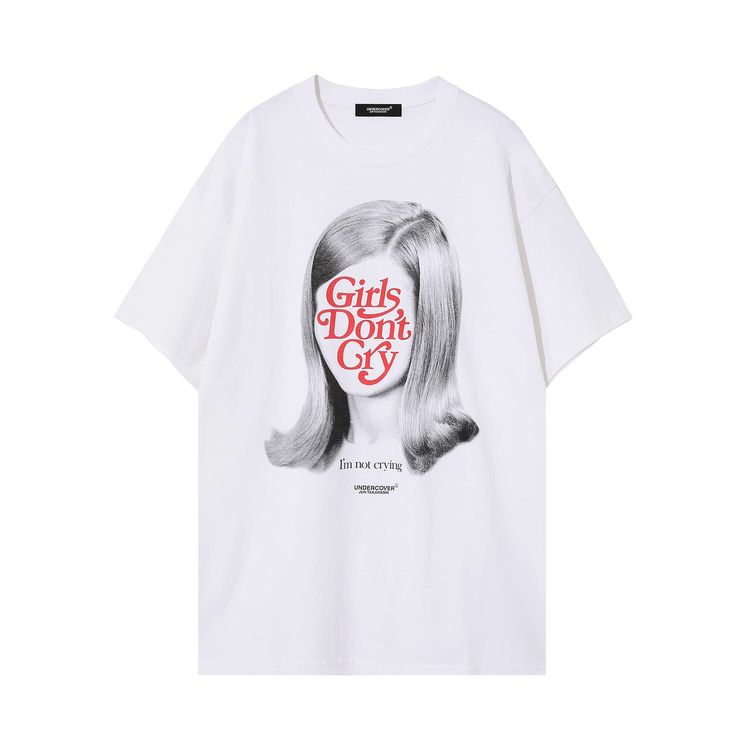 Undercover x Verdy Girls Dont Cry T Shirt White