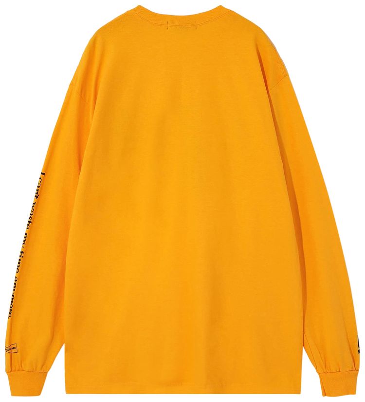 Undercover x Wasted Youth ComplexCon 2022 Exclusive Logo Long Sleeve Tee Yellow