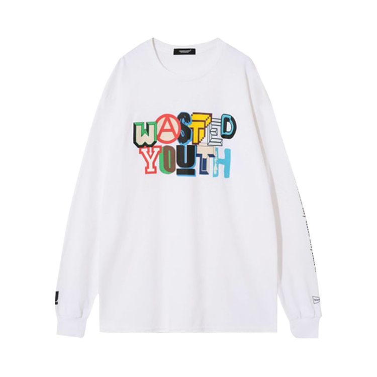 Undercover x Wasted Youth ComplexCon 2022 Exclusive Logo Long Sleeve Tee White